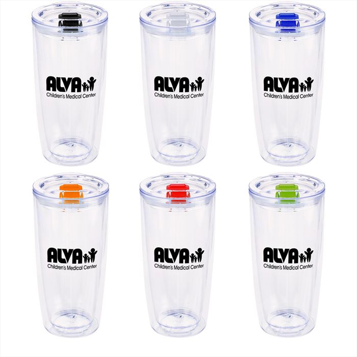 DH5964 19 Oz. Crystalline Everest Tumbler With Custom Imprint